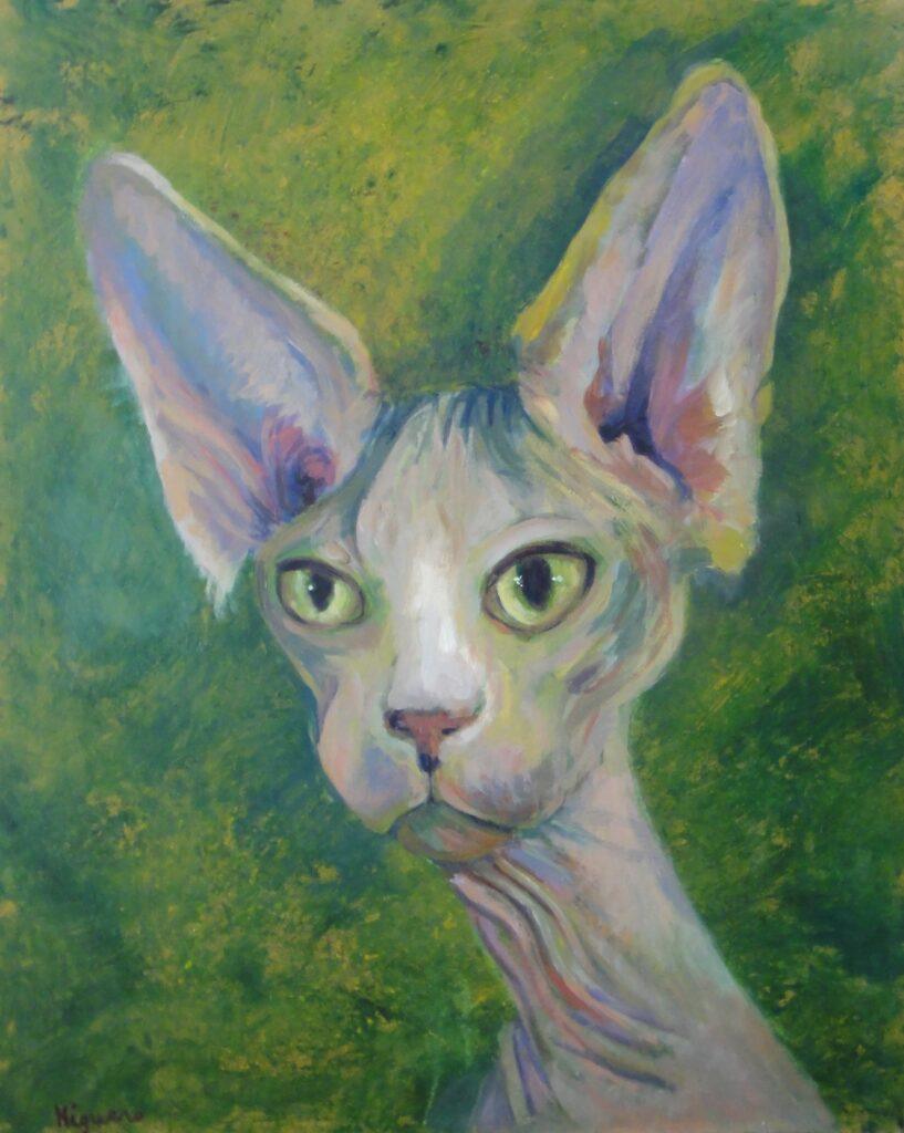 A15 Retrato de Gato Egipcio 2013