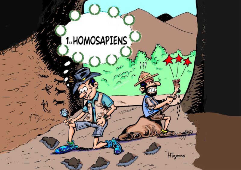 Tienda de arte contemporáneo | ARTERNATIVAS 1 Paleontologists by Higuero Spain 1