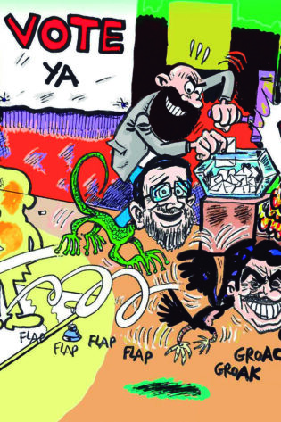 12 Politicos creados por inteligencia artificial el origen de las especies de Jose Antonio Higuero en CMYK