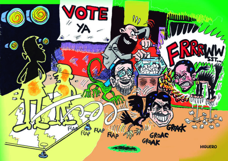 12 Politicos creados por inteligencia artificial el origen de las especies de Jose Antonio Higuero en CMYK