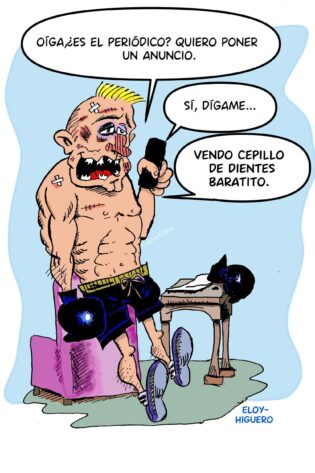 19 Chiste Grafico Boxeador noqueado