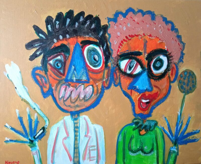 21 La pareja THE COUPLE 50x60 cm 2023 1 scaled