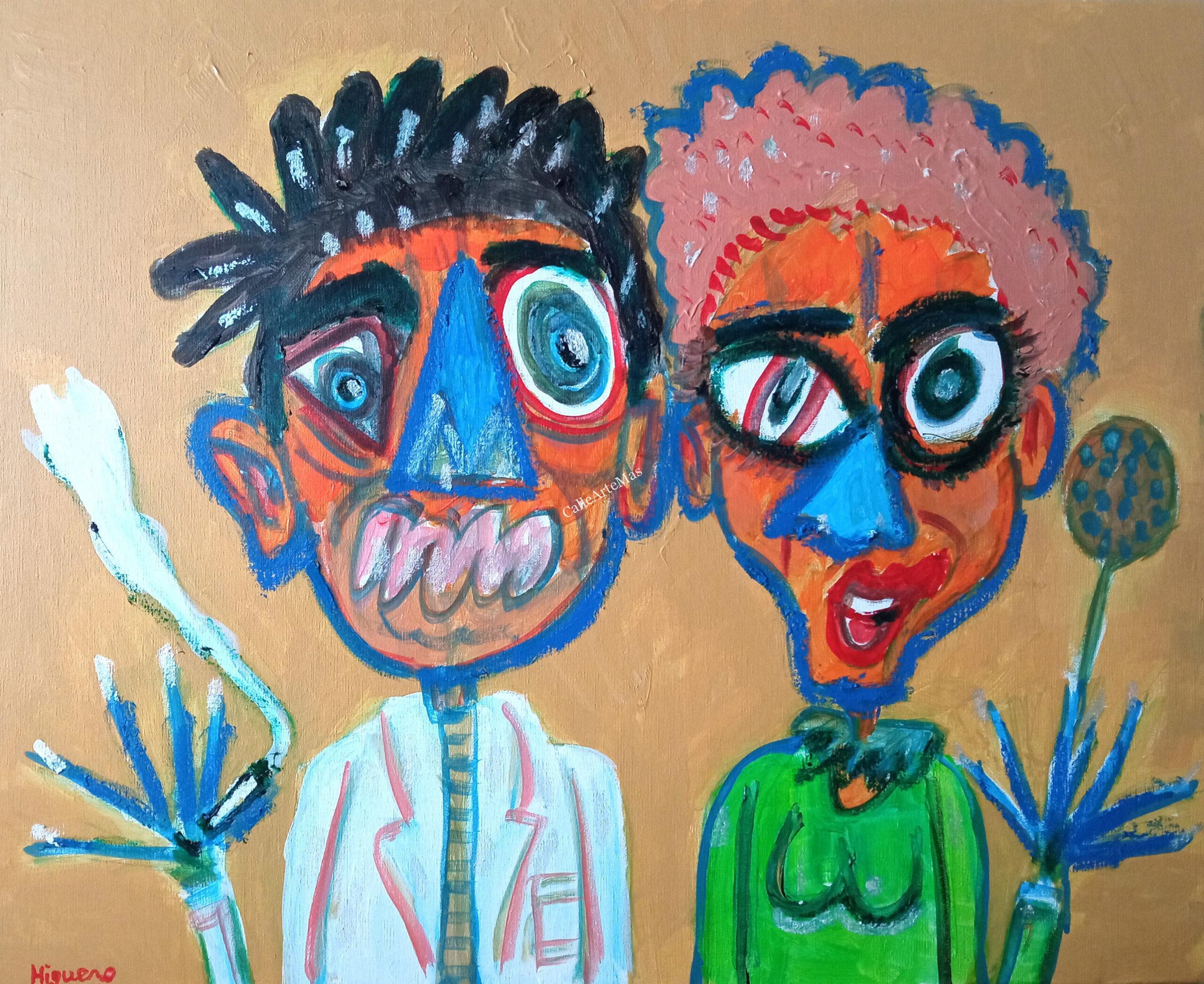 La pareja | ARTERNATIVAS 21 La pareja THE COUPLE 50x60 cm 2023 1 scaled