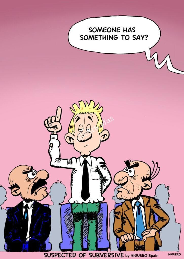 4 Suspected of subversive by Higuero Spain 1