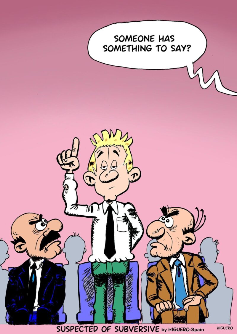 4 Suspected of subversive by Higuero Spain 1