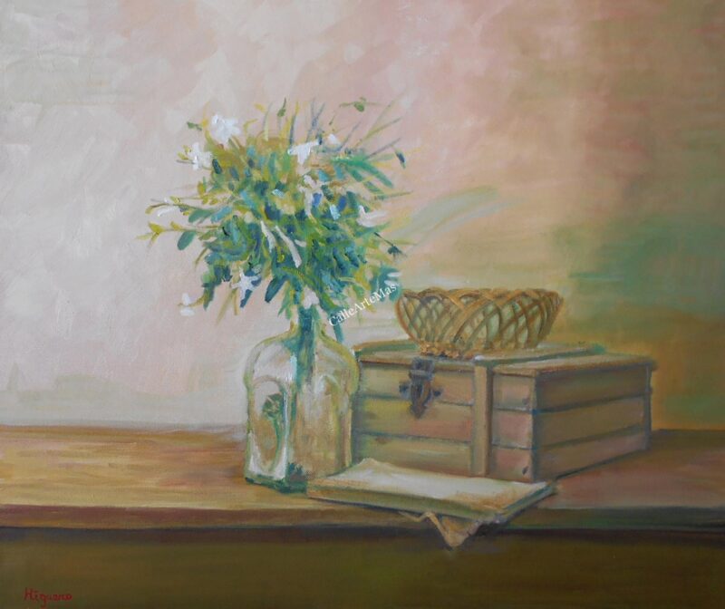 5 Bodegon con jazmines 2011