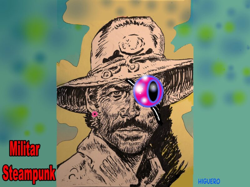 9 Ilustracion Militar Steampunk