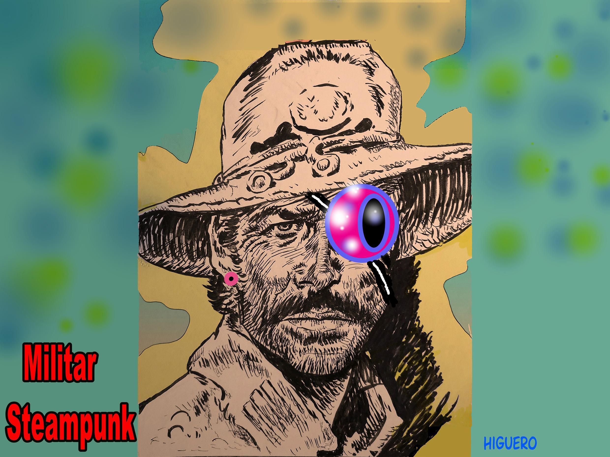 Militar Steampunk | ARTERNATIVAS 9 Ilustracion Militar Steampunk