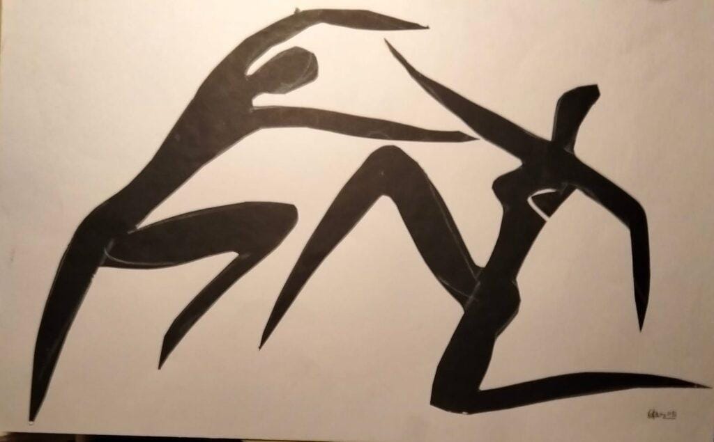 Danza abstracta en movimiento CalleArteMas