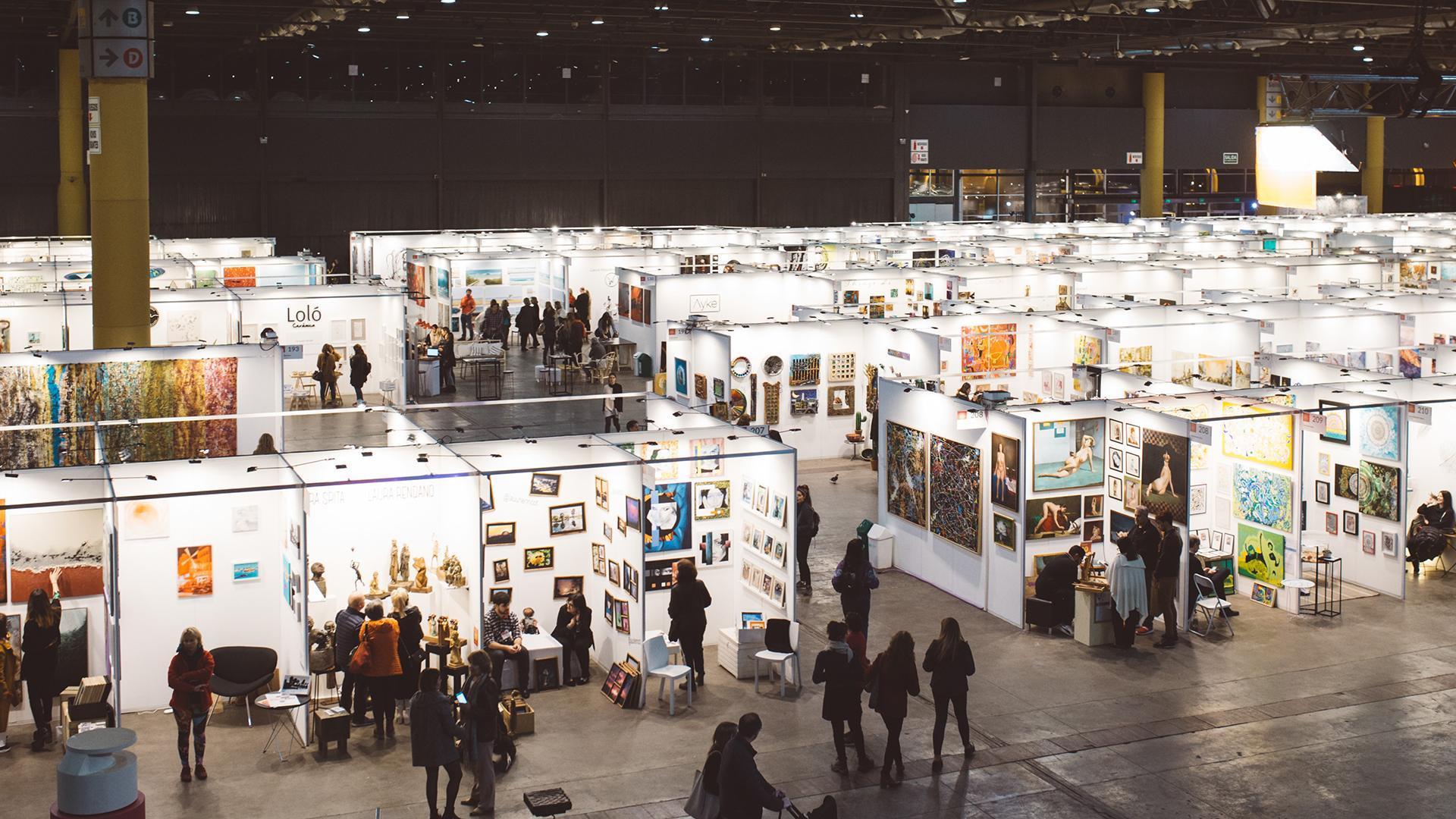 feria de Arte independiente CalleArteMas