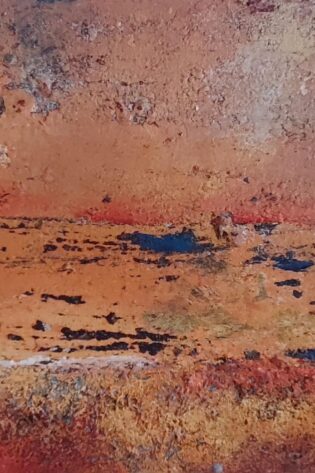 atardecer 20 CM X 20 CM