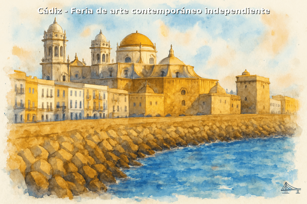 Cartel Cadiz Feria Arte Contemporaneo