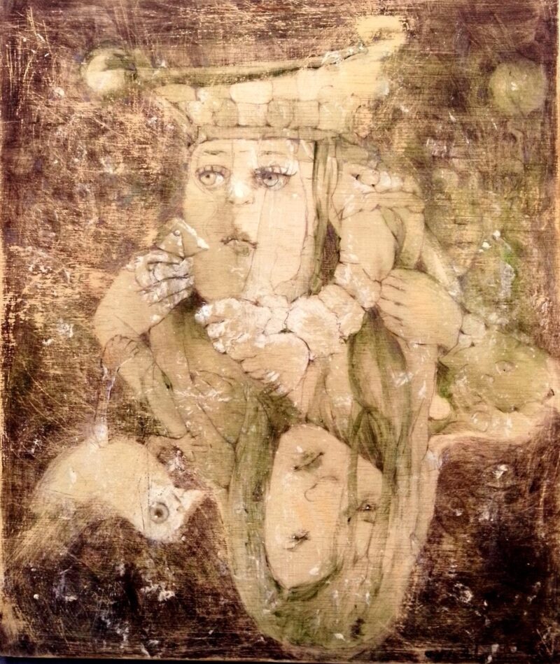 This work can also be seen upside down.