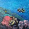 Red Sea Banner Fish oil on canvas x
