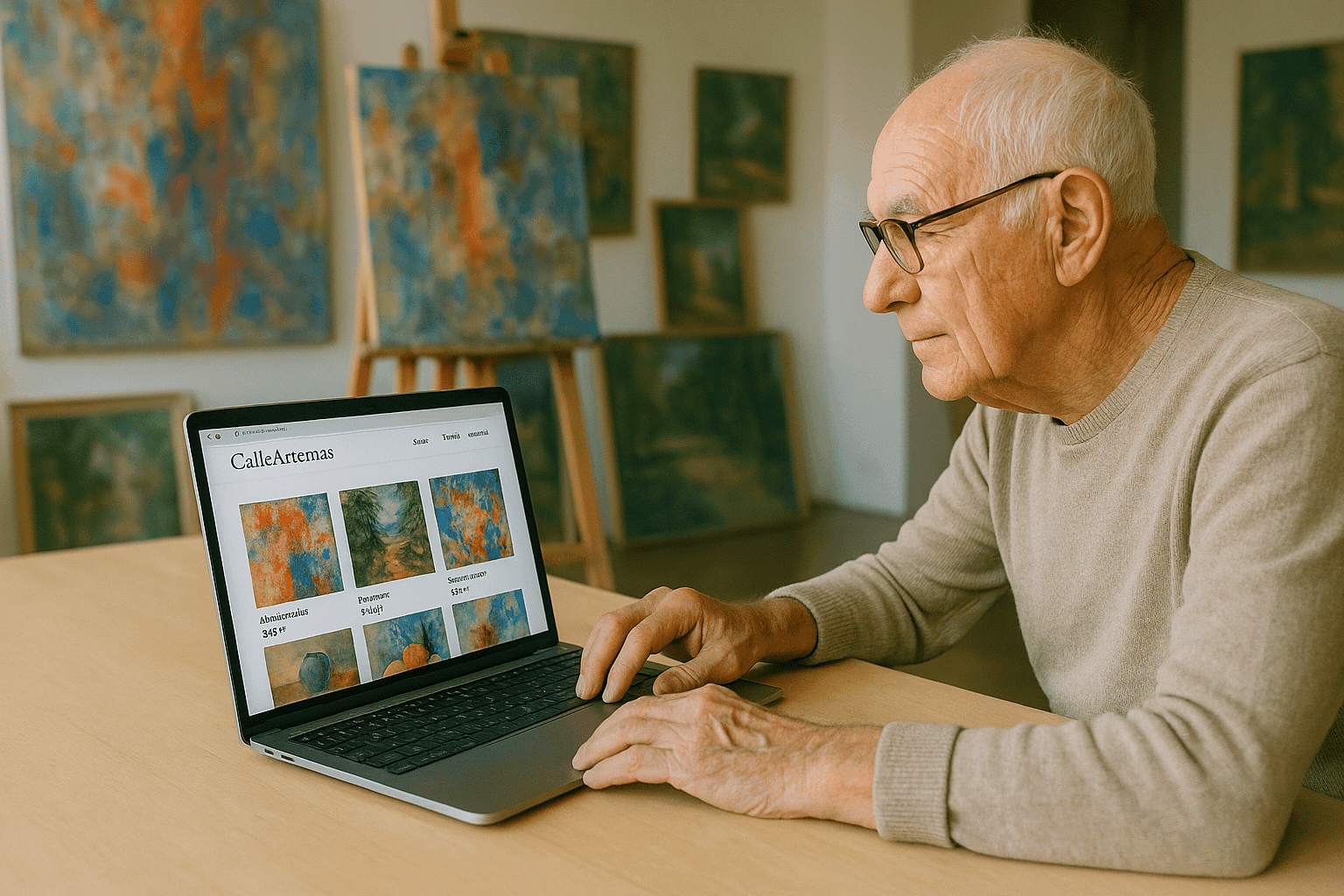 Vender arte online sin intermediarios