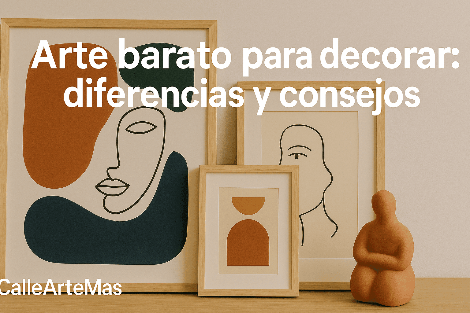 Arte barato para decorar