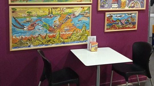 Exponer arte primera vez