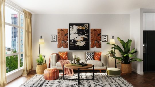 arte para decorar casa