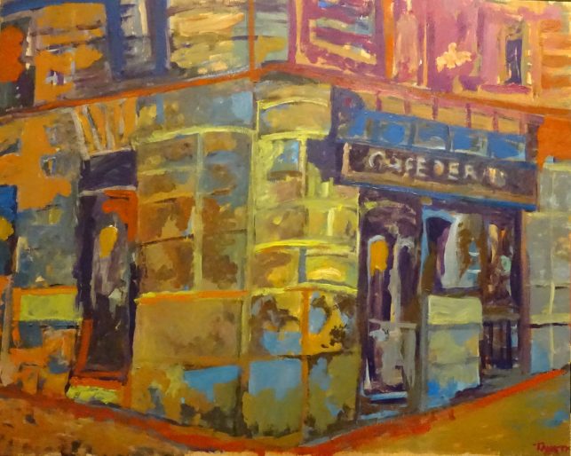 Café de Ruiz 1 pintura