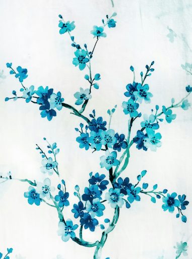 Floración azul