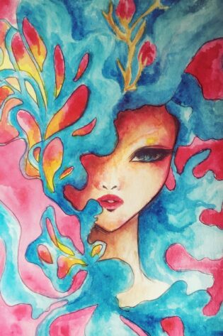 Ella soñaba en colores que no existen