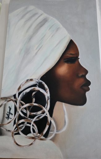 Rostro Femenino Africana