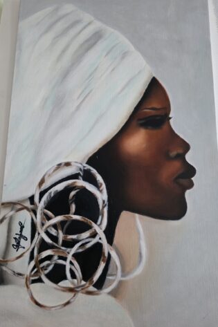 Rostro Femenino Africana