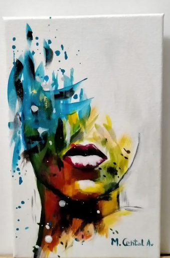 Rostro Femenino Abstrasto