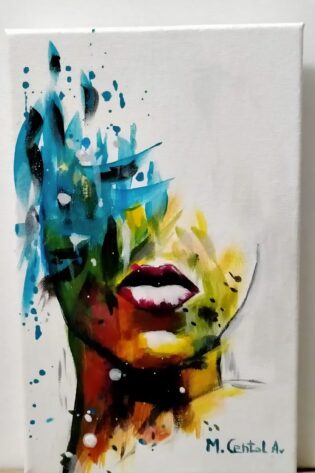 Rostro Femenino Abstrasto