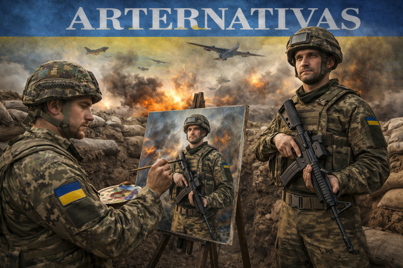 Artistas invisibles en guerra: Ucrania 2026