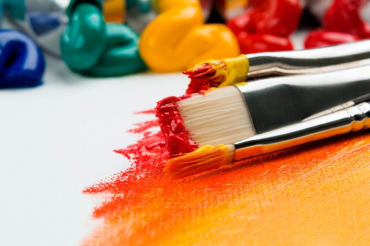 técnicas de pintura moderna