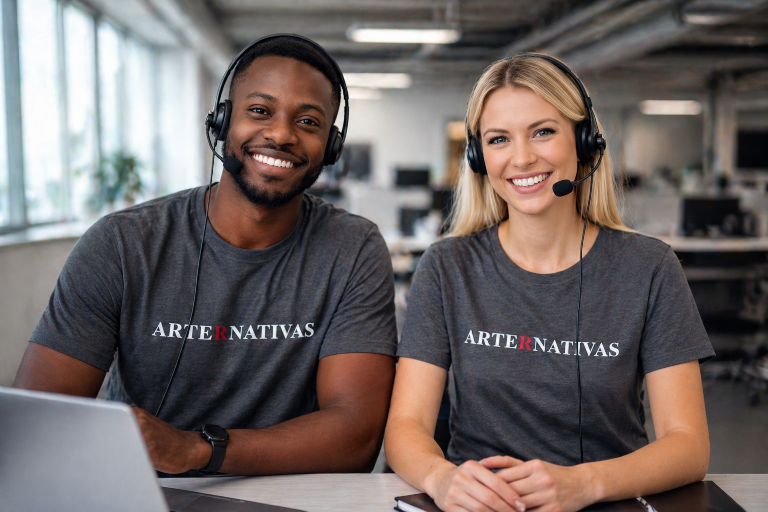 Equipo de atención al cliente de ARTERNATIVAS