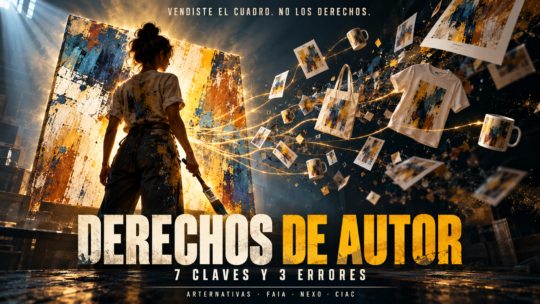 derechos de autor cartel cine