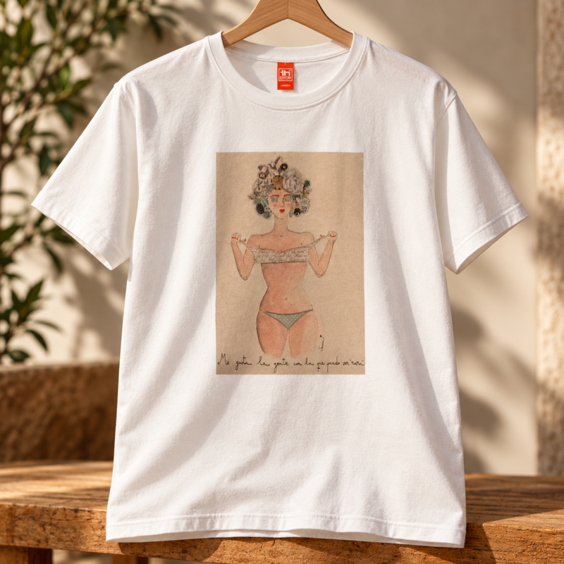 Camiseta: Gente rara - Susan Valenzuela