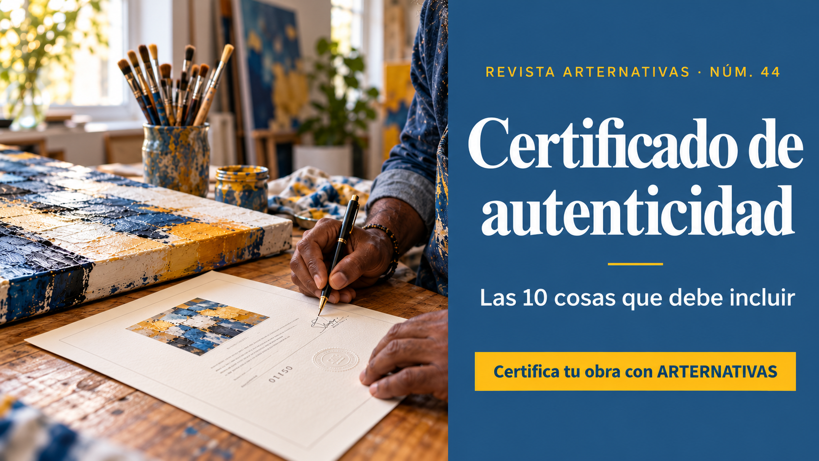 Certificado de autenticidad: 10 puntos clave