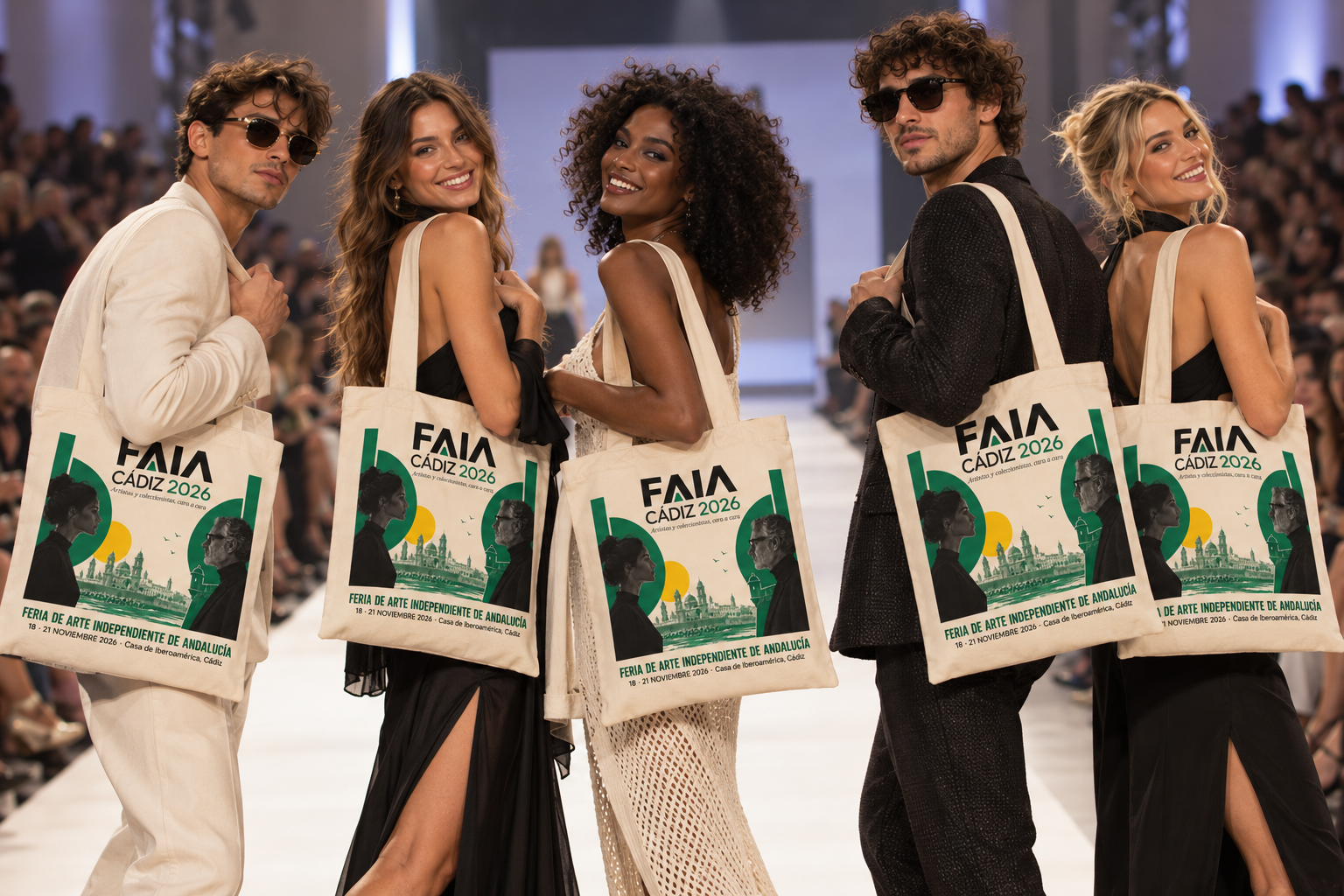Bolso oficial FAIA Cádiz 2026 | ARTERNATIVAS Bolso oficial FAIA Cádiz 2026 - Imagen 2