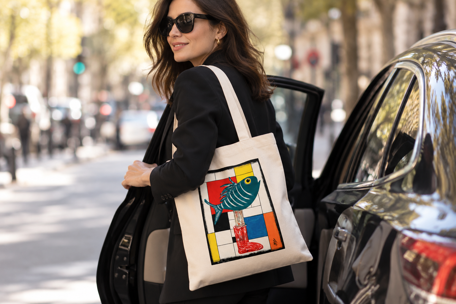 Bolso Pez con botas - María Hernández | ARTERNATIVAS Bolso Pez con botas - María Hernández - Imagen 2