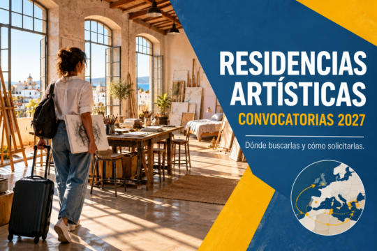 Residencias artísticas: guía 2027 con 7 pasos