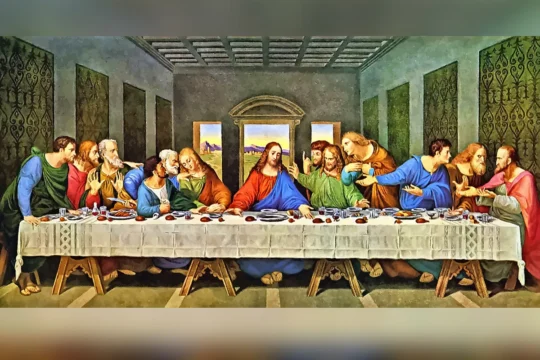 El vacío en el arte: de Gustavo Verástegui | ARTERNATIVAS la última cena de Leonardo